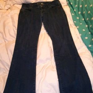 Express Bootcut Jeans - dark blue